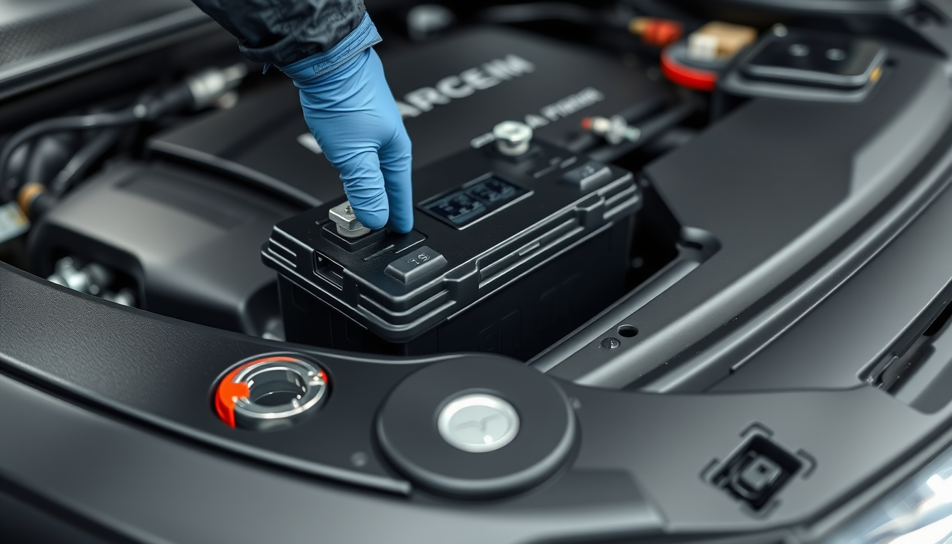 Blog 5 Mercedes Battery Registration follows installation of a new absorbed glass mat battery