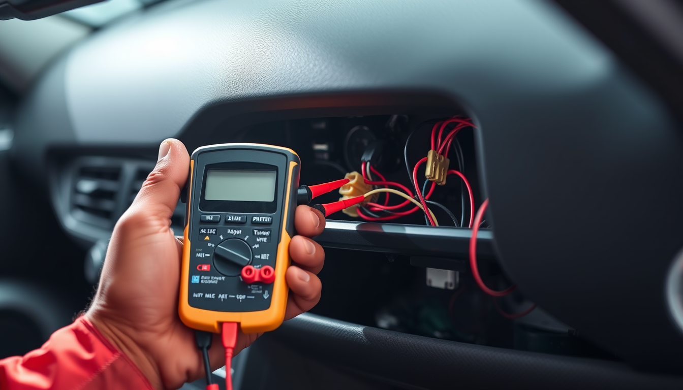 Tracing European Car Electrical Problems by testing a connector on the vehicle network